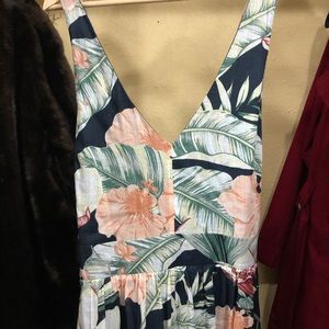 Ann Taylor floral print dress.